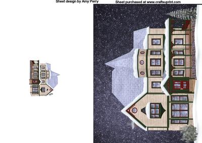 A5 Beautiful Christmas House