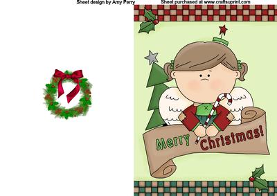 Ready Made Cute Christmas Girl Fairy
