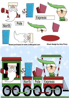 Christmas North Pole Train