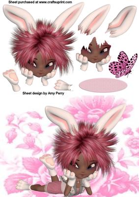 Pretty Bunny Girl