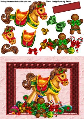 Christmas Rocking Horse