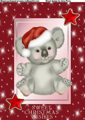 Sweet Christmas Wishes Koala Bear