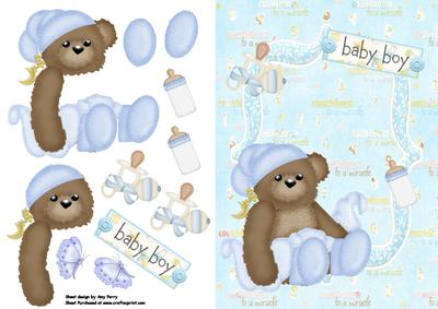 Cute Baby Boy Bear