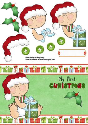 First Christmas Santa Baby