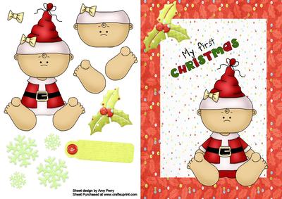 My First Christmas Santa Baby