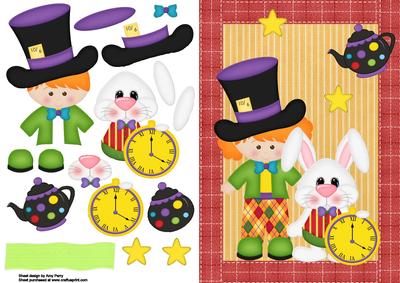 The Mad Hatter & White Rabbit