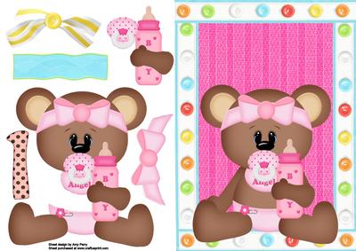 Cute Baby Girl Bear