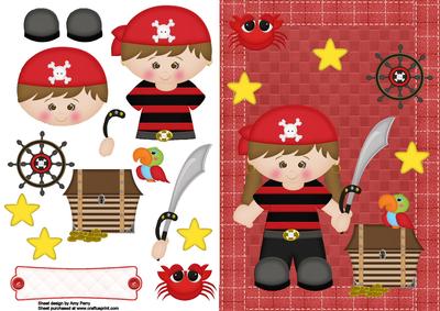 Little Pirate Girl & Accessories