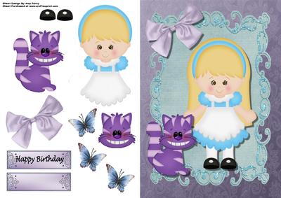 Alice in Wonderland & Cat