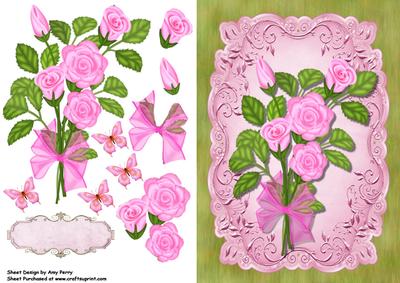 Bouquet of Pink Roses