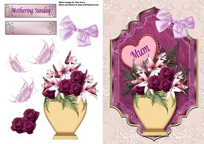Vase of Flowers for Mum