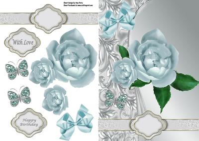 Lovely Blue Rose's