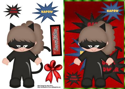 Cat Woman Super Hero!