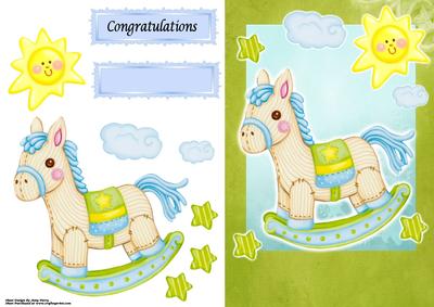 Gorgeous Baby Rocker Horse