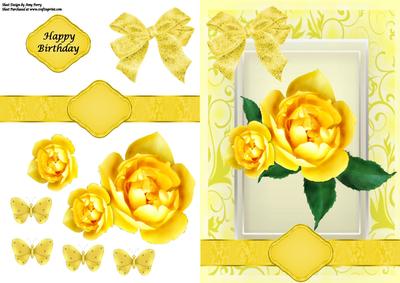 Beautiful Yellow Roses