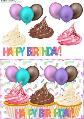 Happy Birthday Cupcakes