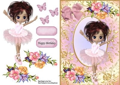 Lovely Ballerina Girl