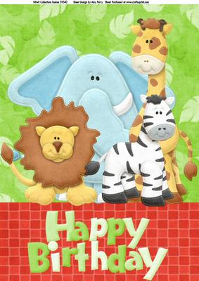 Collections of Zoo Animals A4