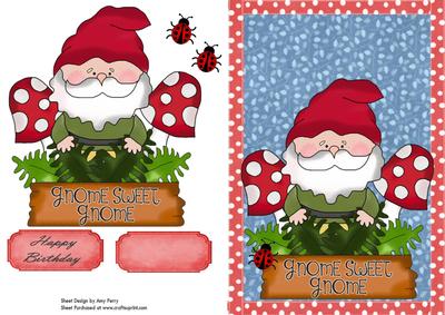Lovely Gnome & Lady Bird