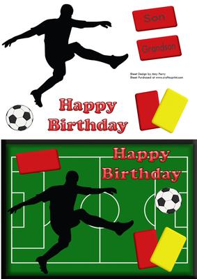 Birthday Boy Football Player