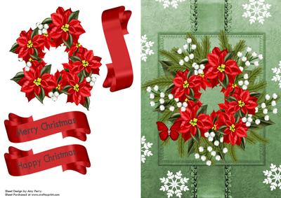 Beautiful Holly Wreath