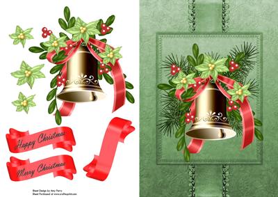 Beautiful Gold Christmas Bells
