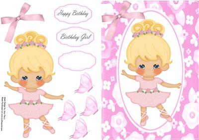 Pretty Blonde Ballerina