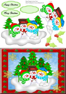 Bunch of Snowmen