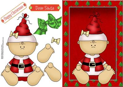 Baby Santa in Red Costume