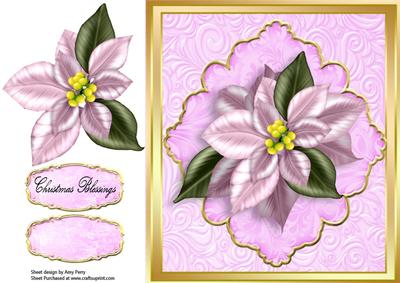 Beautiful Pink Flower 8x8