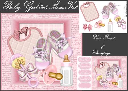 Baby Girl 8x8 Mini Kit