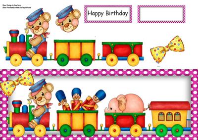 Choo-choo Animal Train Girl