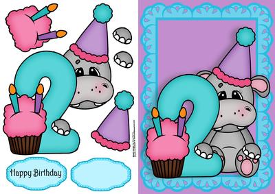 2nd Birthday Hippo