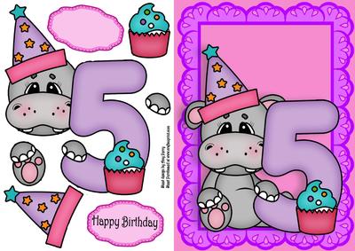5th Birthday Hippo