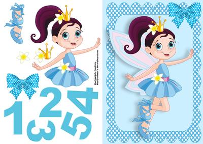 Pretty Blue Fairy 1-5