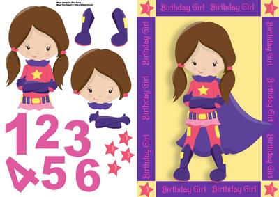 Brunette Super Girl Posing 1-6