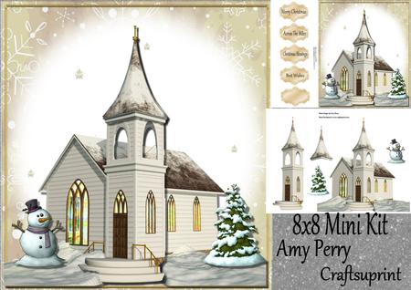 Beautiful Church 8x8 Mini Kit