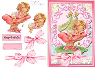 Cute Sleepy Fairy