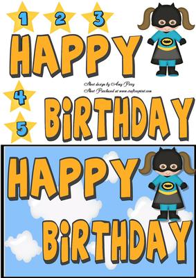 Happy Birthday Bat Girl