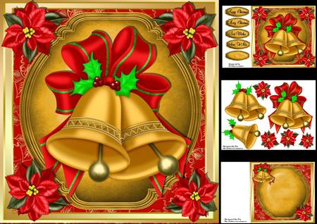Beautiful Golden Bells 8x8 Mini Kit