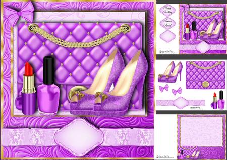 Purple Ladies Accessories 8x8 Mini Kit