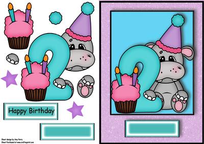 Happy 2nd Birthday Hippo