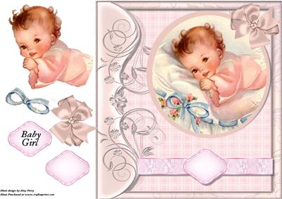 Sweet Baby Girl 8x8