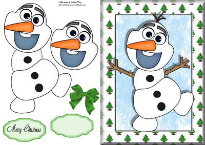 Cuddly Christmas Snowman