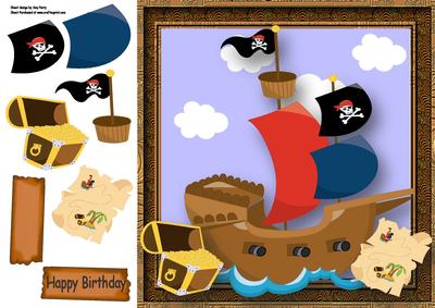 Pirate Ship 8x8