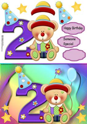 Happy 2nd Birthday Bear