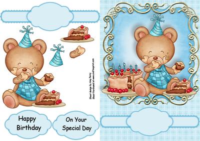 Teddy Bear Picnic Blue