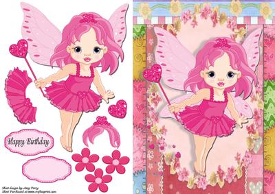 Beautiful Pink Fairy