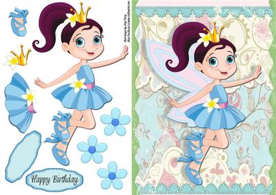 Beautiful Blue Fairy