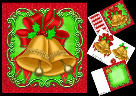 Beautiful Golden Bells 8x8 Mini Kit